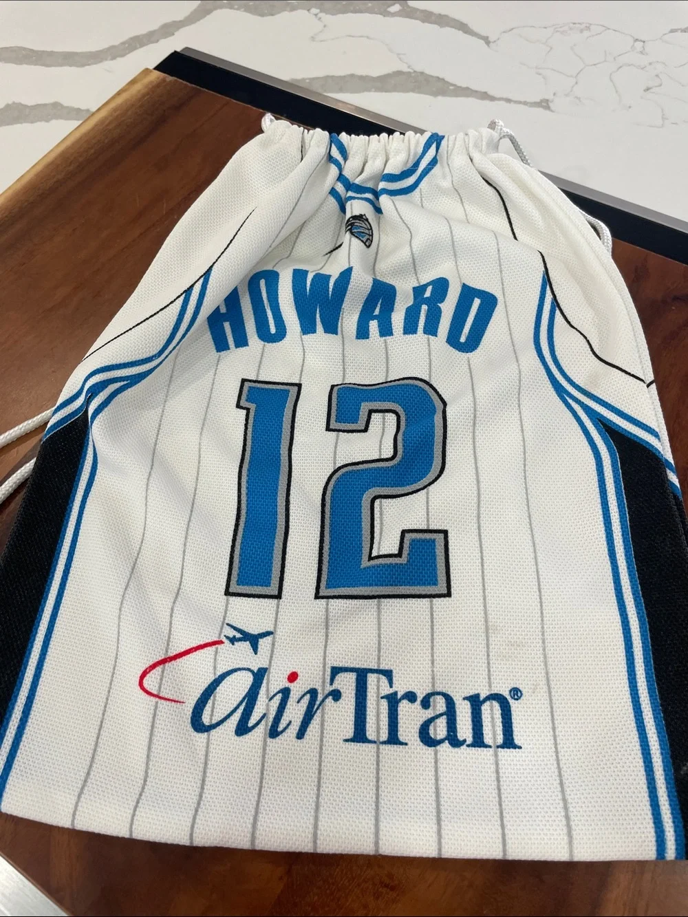 Orlando magic white drawstring